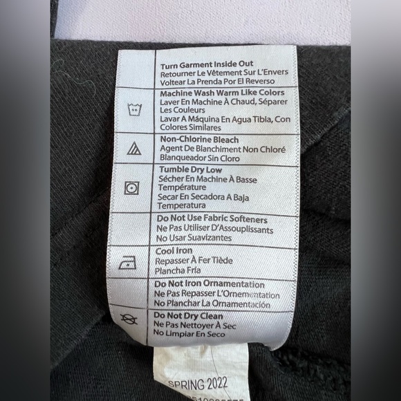 Carhartt Pocket T Shirt Adult Sz Large Relaxed Fit Black Big Logo Mens - Picture 5 of 7